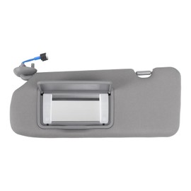 FZPJJNB Left Driver Side Sun Visor Fits for Honda CRV 2017 2018 2019 2020 2021 2022 Replace 83280-TLY-H11ZB Car Sun Visor Replacement with Vanity Light/with Makeup Mirror