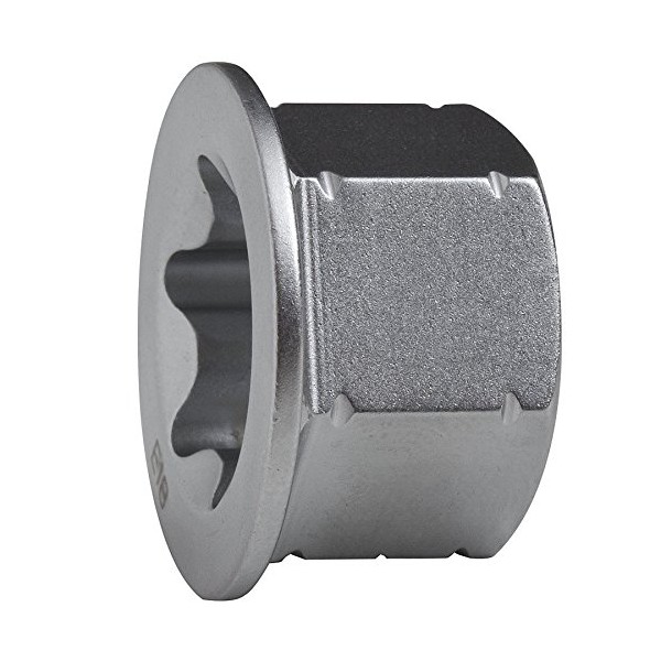 Bahco 1RMA-19-E16-TX Bit Adaptor for Ratcheting Ring Wrench, Silver, 19