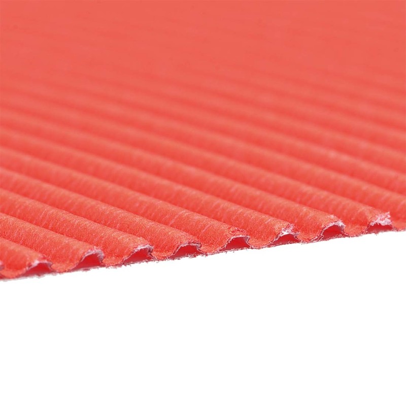 sourcing map 5pcs Corrugated Cardboard Paper Sheets,Red,7.87-inch x 11.81-inch,for Craft