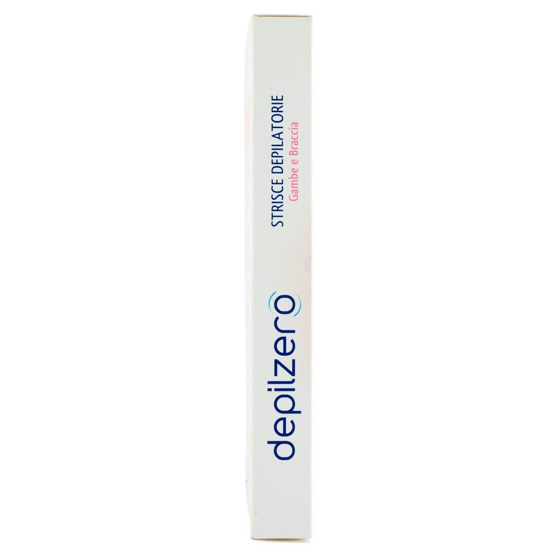 Depilzero Strisce Depilatorie per Gambe e Braccia, 20 Pezzi