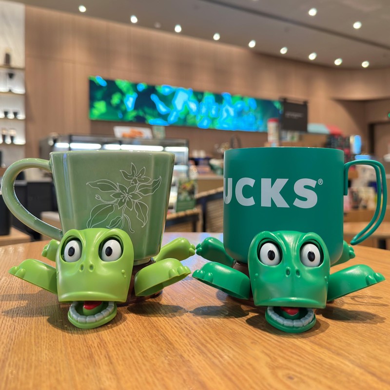 JOD® Funny Turtle Coaster 3D Printed Expressive Face with Liftable