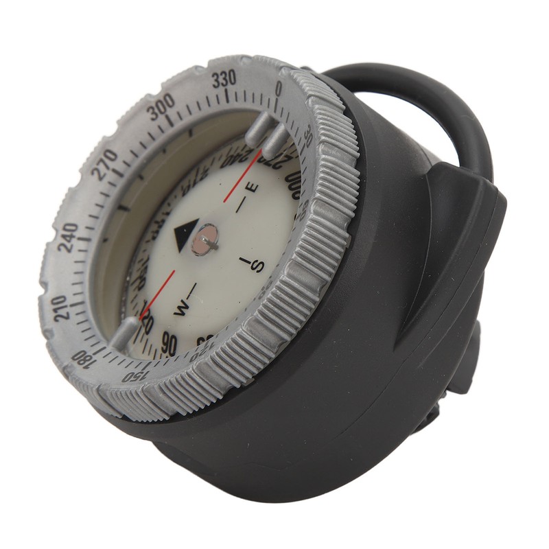 50M Underwater Diving Compass Luminous Magnetic Waterproof Pipe Clamp Diving