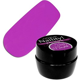 Narity! Nail Gel Nail Color 141 Neon Purple 0.1 oz (4 g)