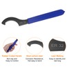 sourcing map C Hook Spanner Wrench ER32/ER40/APU16/38-42 Nut Shock Wrench