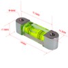 Aluminum alloy installation hole level ruler accessories adjustable DIY level