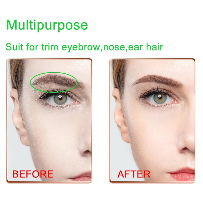4 Pack Replacement Heads Compatible with Flawless Eyebrow Hair Remover