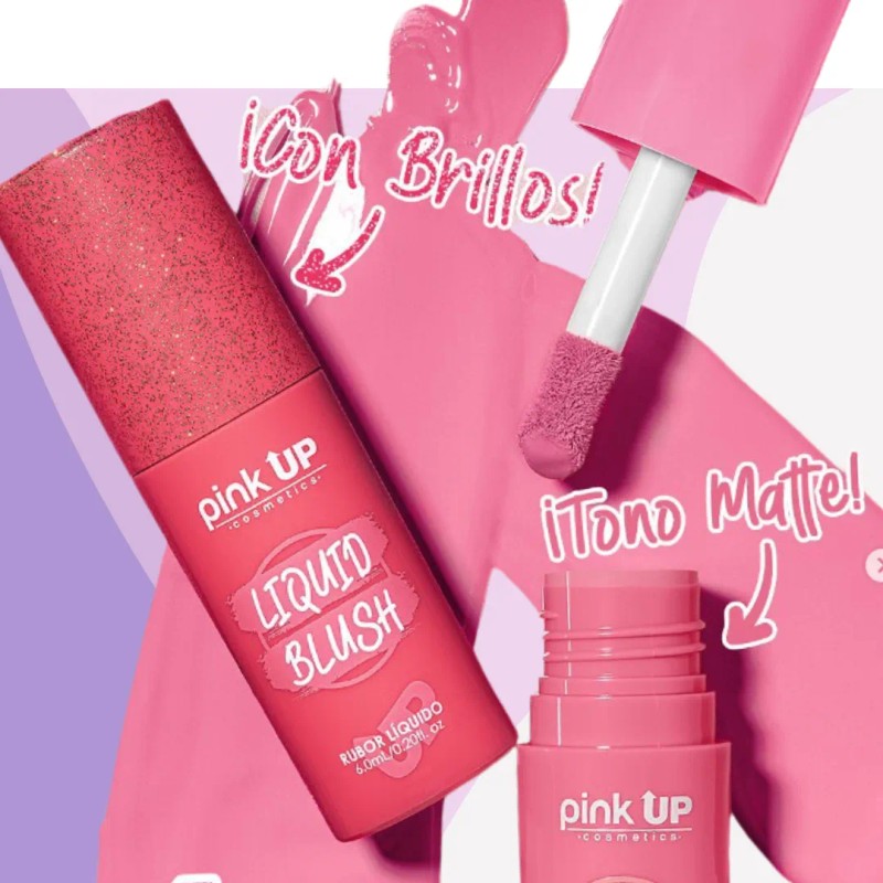 Maquillaje Rubor Líquido Pink Up Liquid Blush
