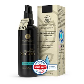 Organic Hyaluronic Acid Serum Highly Concentrated, Aloe Vera Instead of Water, With Natural Ingredients