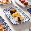 Selamica Ceramic 8 inch Rectangular Salad Plates, Dinner Plates, Pasta