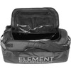 Element Equipment Trailhead Duffel Bag Shoulder Straps Waterproof Black/Grey Small