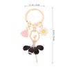 LIFKOME Keychain, Stylish, 2-piece Set, Cute, High School Student, Dancing