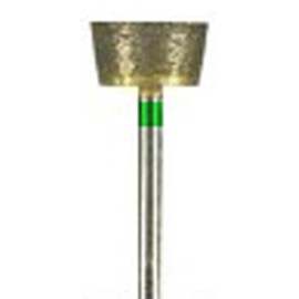 JSP Diamond BUR, SINTERED, Medium 240 grit 2.34mm Mandrel(hp) Inverted Cone, Flat top 5.5x6mm, generic, BV2056