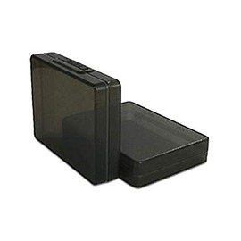 Trading Card Accessory Mini Case, 2 Pieces, Smoke Black
