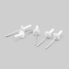 NOLDAR Aluminium Blind Rivets with Large Head Pop Rivets Size