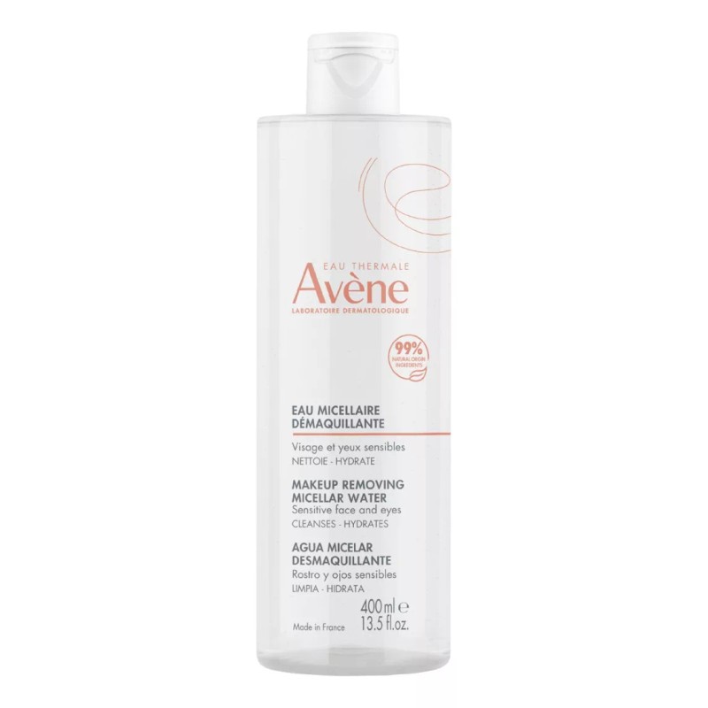 Avène Cuidados Esenciales Agua Micelar Desmaquillante 400ml