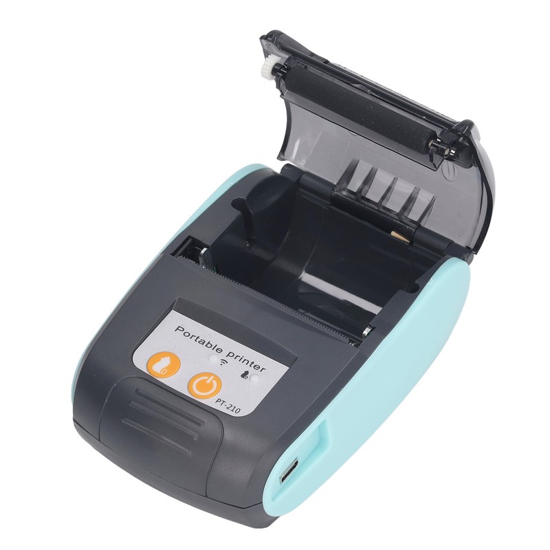 Bluetooth Thermal Printer 58mm Label Printer Pocket Printer 100‑240V for