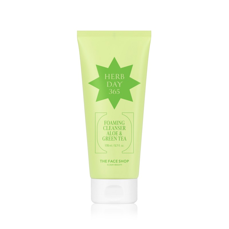 THE FACE SHOP Herb Day 365 Master Blending Foaming Cleanser