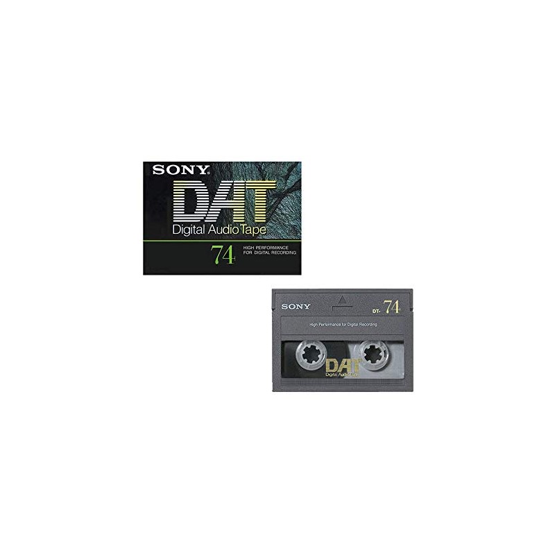 Sony DT-74RA DAT (Digital Audio Tape) Cassette, 74 Minutes, Single