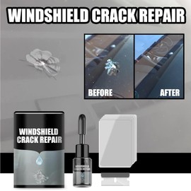 Rakiuty Car Windshield Crack Repair Fluid,Windschutzscheiben Reparaturset Werkzeug,Auto Windshield Repair Kit,Windschutzscheibe Reparaturset,Glas Reparatur Flüssigkeit,Windshield Repair Kit,20ml