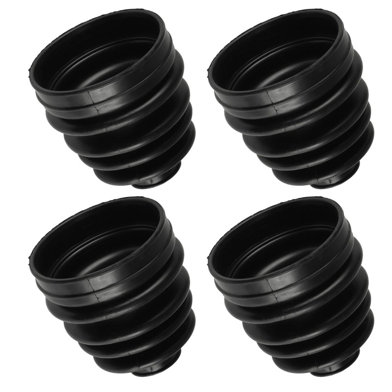 Caltric 2 Rear Axle Inner Outer CV Boot Kit for