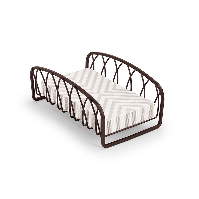 Spectrum Diversified Bronze Twisted Guest Towel Rail