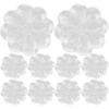 10 Pcs Door Stopper Wall Protector: Clear Self Adhesive Rubber