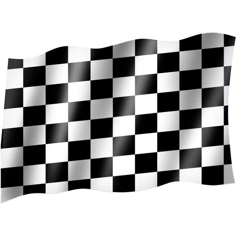 Flag / Flag Racing Chequered Flag / START Goal Hissflagge