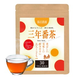 [Intestinal Farm] Super Warm 3 Years Bancha Tea Bag, Plum Sauce Bancha, Perfect for Father's Day, No Laxatives, No Additives, No Pesticides, Refreshing, Nursing Care, Gynecology, Decaffeine,