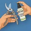 RETAIN Garden Tool Organic Cleaner, Lube, No Rust and Sanitizer