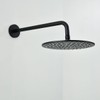 RANDOM 16 Inch Shower Arm with Flange,Stainless Steel 90 Degree
