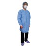 CONDOR31TV08 Disposable Lab Coat, Basic SMS, Blue, L