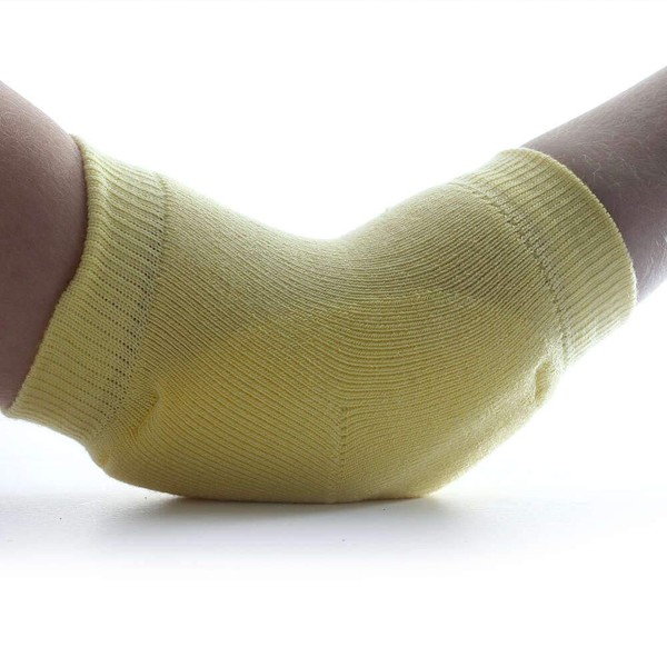 MediChoice Heel And Elbow Protector, Padded, Acrylic/Spandex/Nylon, Small, Yellow, 1314EHP1001 (PR of 1)
