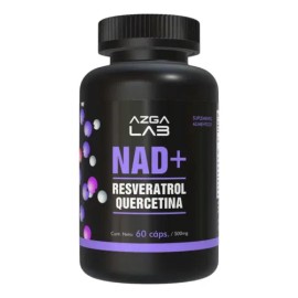 Nad  Resveratrol Quercetina Antioxidante Natural Azga Lab Sabor Sin Sabor                                                                             