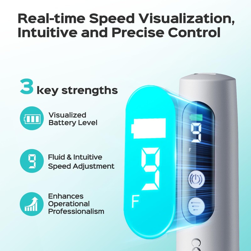 COSLUS C52 Cordless Electric Nail Drill File: Professional Nail Drill