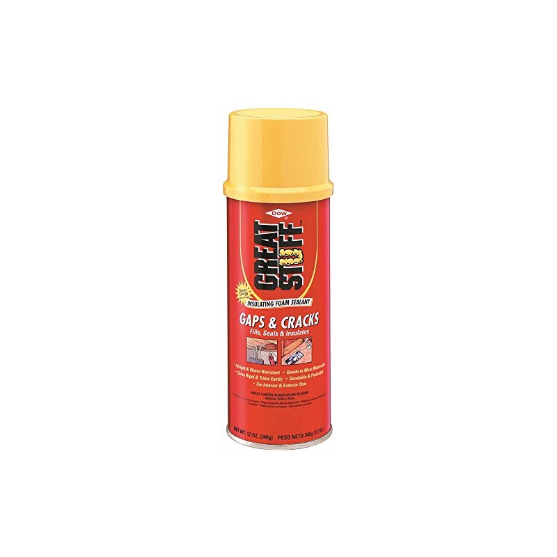 DOW CHEMICAL 157901 Great Stuff Expanding Spray Foam Sealant, 12