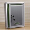 NUOBESTY Letter Box Suggestion Box Lockable Box Internal Letter Box
