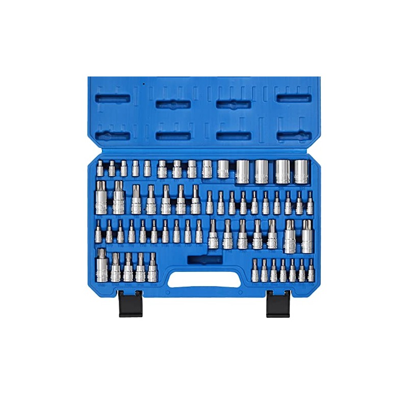 CASOMAN Master Torx Bit Socket and External Torx Socket Set,