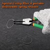 SPEEDWOX Special Angle Tip Lock Ring Pliers 11-Inch Retaining Rings