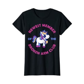 Unicorn Broken Arm Broken Arm Club for Girls T-Shirt