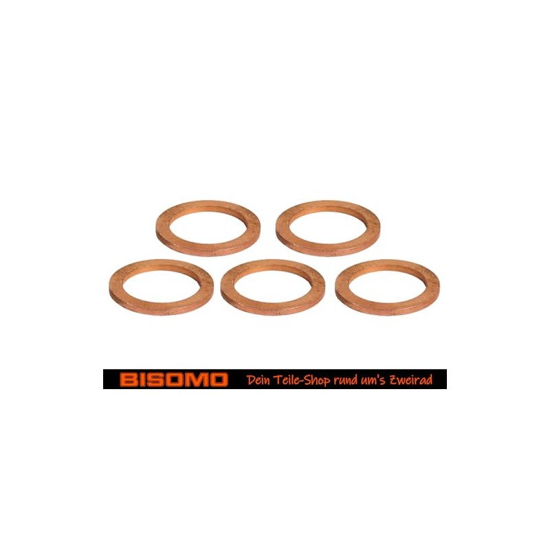 Oil Drain Plug Magnetic M14 x 1.5 mm 5x Sealing
