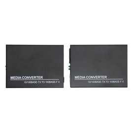 Media Converter Optical Ethernet Media Converters Single Mode 10 100Base TX to 100Base FX RJ45 to SC Fiber Transceiver