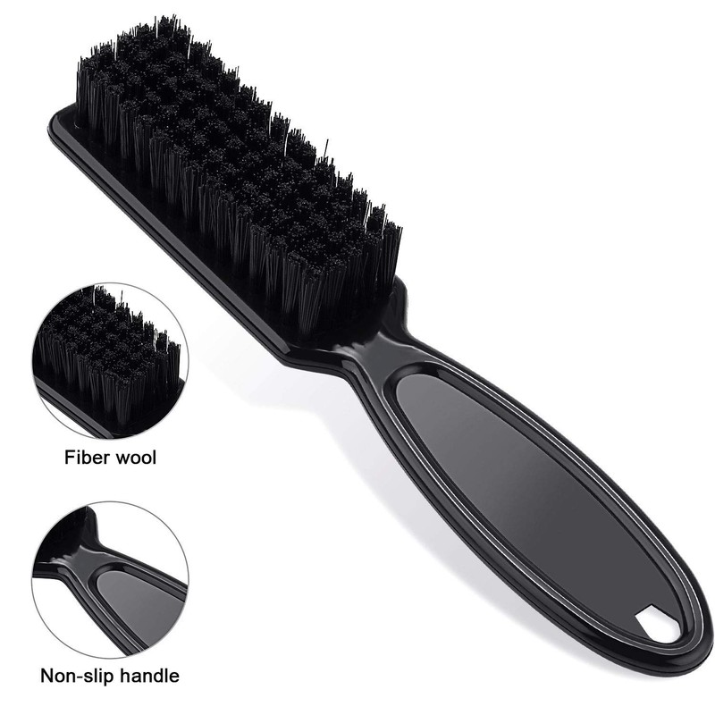 ROMONIX Cepillo de limpieza de cuchillas de peluquería para cortauñas