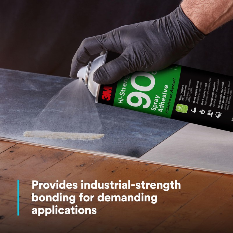 3M 3M Hi-Strength 90 CA Spray Adhesive, Low VOC, Permanent,