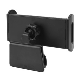 FOLOSAFENAR Car Headrest Mount Quick Disassembly Black High Strength Double Sided Stretchable Back Seat Phone Holder for Model Y