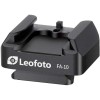 Leofoto FA-12 + FA-10 QR Flash Cold Shoe Adapter Kit