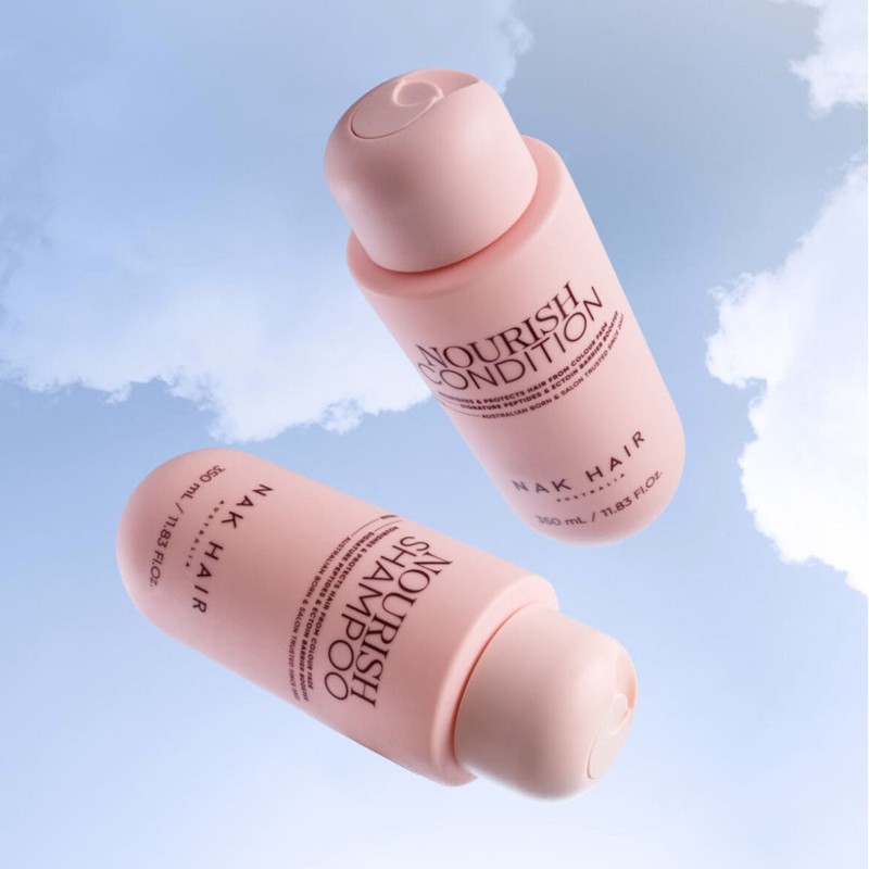 NAK Hair Nourish Shampoo and Conditioner Duo Bundle