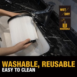DEWALT Standard Shop Vac Filter Replacement DXVC6910