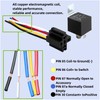 Losato JD1914 12V 40/30A 5-Piece Automotive Relay with Interlocking Harness