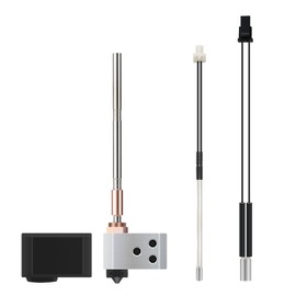 Nssnlur 24 V 40 W Hotend for Prusa I3 MK4 for Prusa XL, Hotend Kit Print Head Heating Block Hardened Steel Nozzle 0.4 mm Extruder Hot End for Prusa MK4/XL