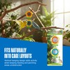 Penn-Plax Bird Life Two Flower Mirror with Bell - Interactive